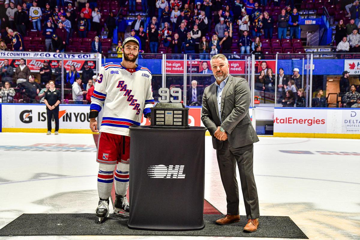  Sam O'Reilly was the OHL's playoff MVP. (Charles Warburton-OHL Images) 