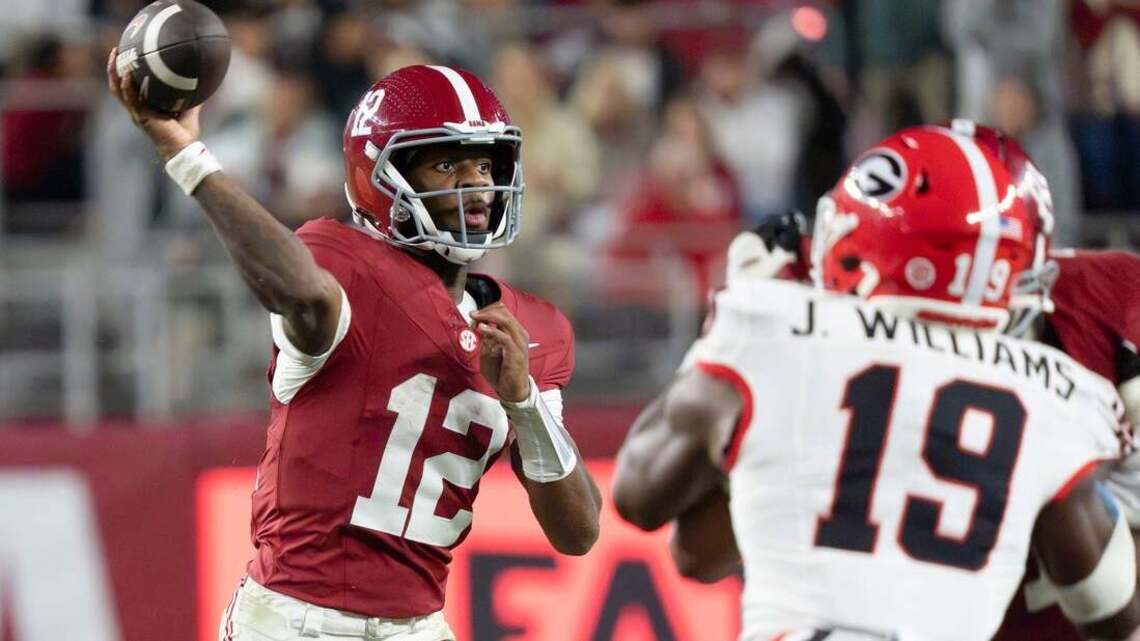 No. 14 Tennessee weighs QB options for showdown with No. 6 Alabama 