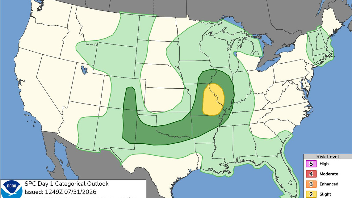 Severe storms, flash flooding target millions. Maps show where