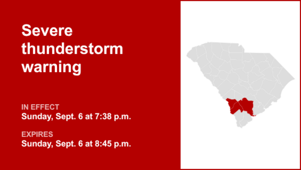 UPDATE: Thunderstorms with damaging winds in Jasper County Sunday, says the NWS 