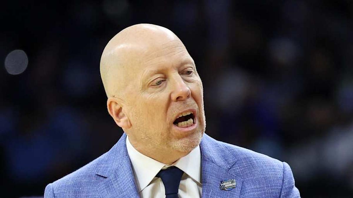  Mar 20, 2026; Philadelphia, PA, USA; UCLA Bruins head coach Mick Cronin reacts in the second half during a first round game of the men's 2026 NCAA Tournament at Xfinity Mobile Arena. Mandatory Credit: Bill Streicher-Imagn Images | Bill Streicher-Imagn Images 