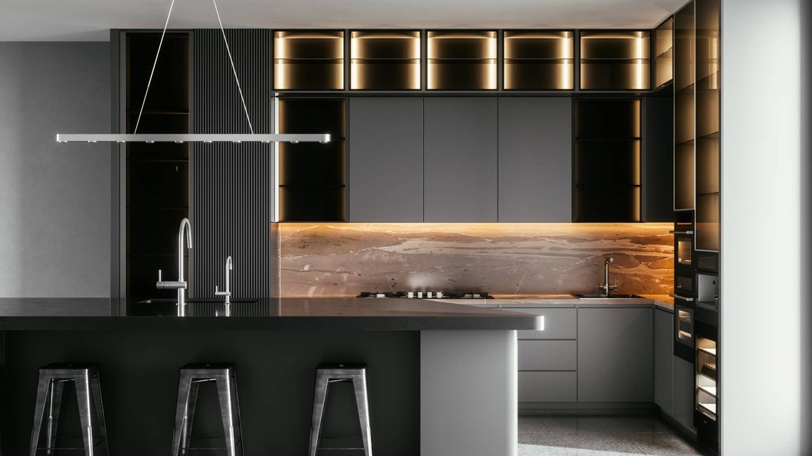 Black Kitchens Are Coming for White Kitchens-Designers Explain Why Everyone's Making the Switch 