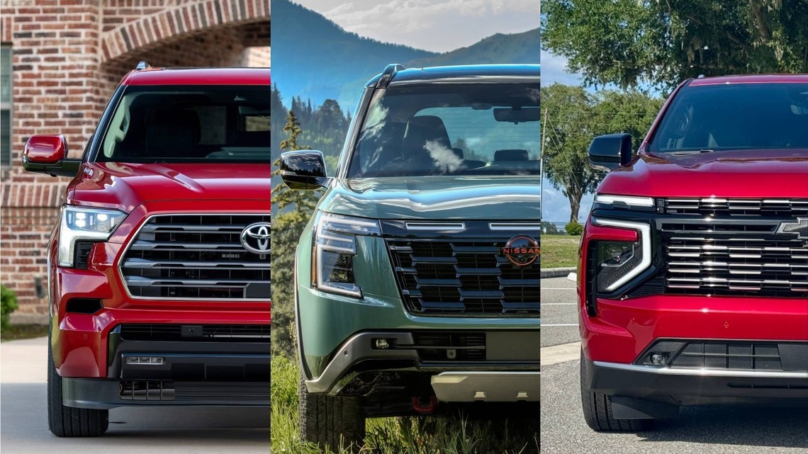 Toyota Sequoia Vs. Chevy Tahoe Vs. Nissan Armada at 250,000 Miles: It's Not Even Close 