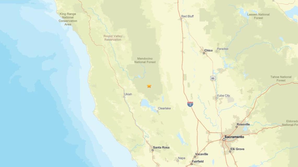 Earthquake rattles area near Upper Lake, CA: 3.0 magnitude registered on April 2 