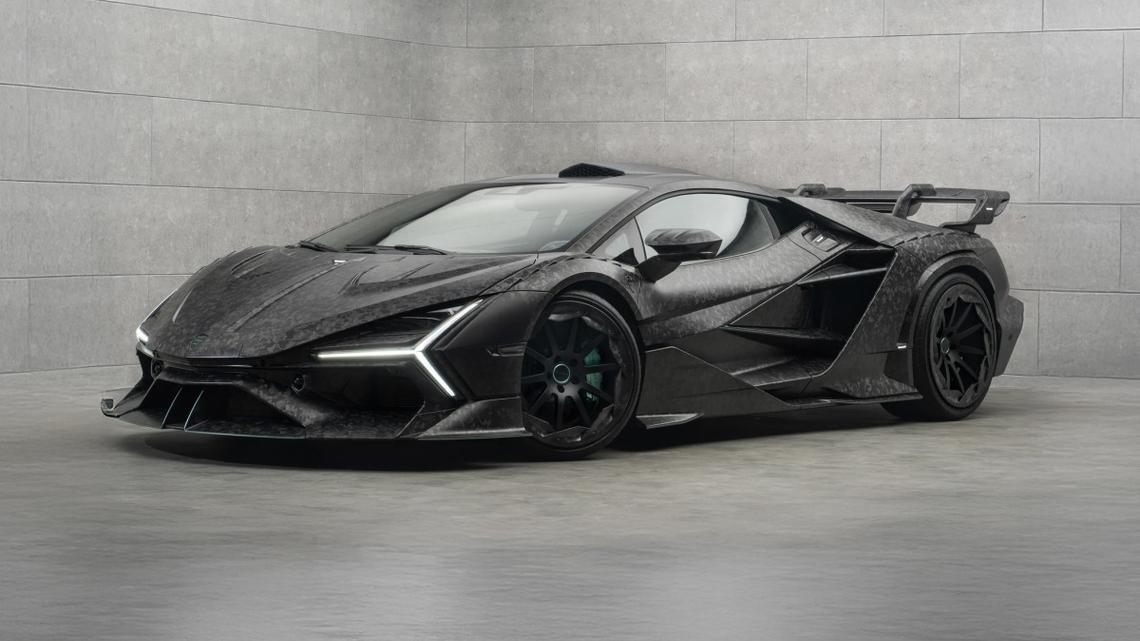 Lamborghini Revuelto Gets a 1,105-HP One-Off Carbon Makeover