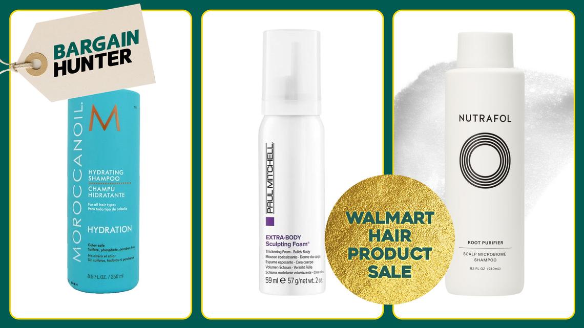 Walmart's Haircare Sale Drops Prices on Popular Name-Brand Shampoos, Sprays, Masks and More 