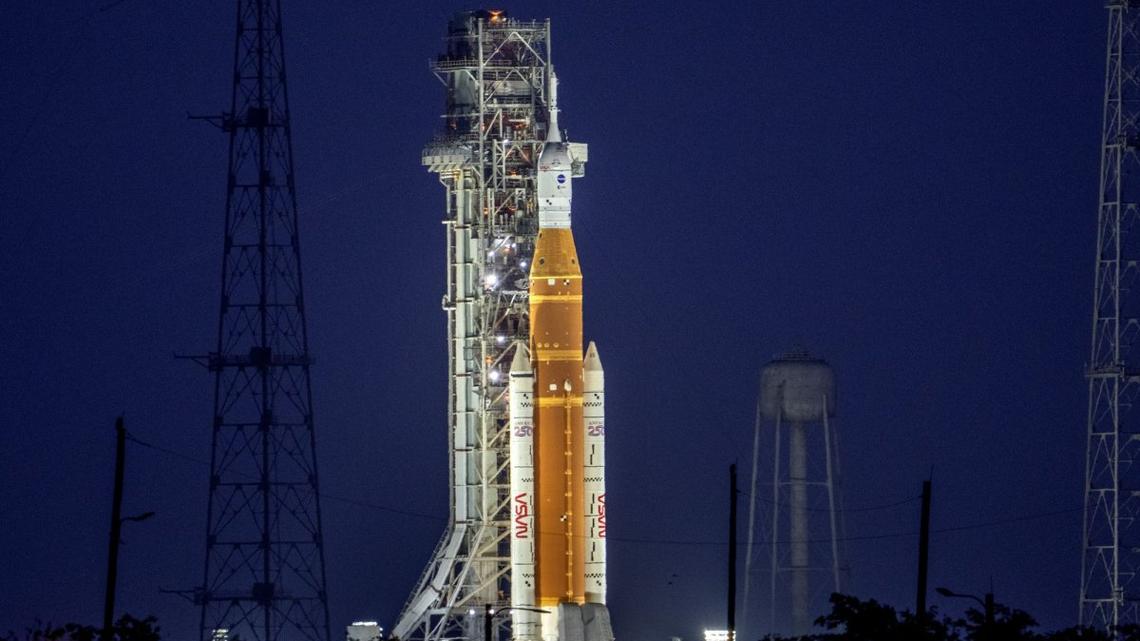 Artemis II lifts off for first crewed journey to moon in more than 50 years 