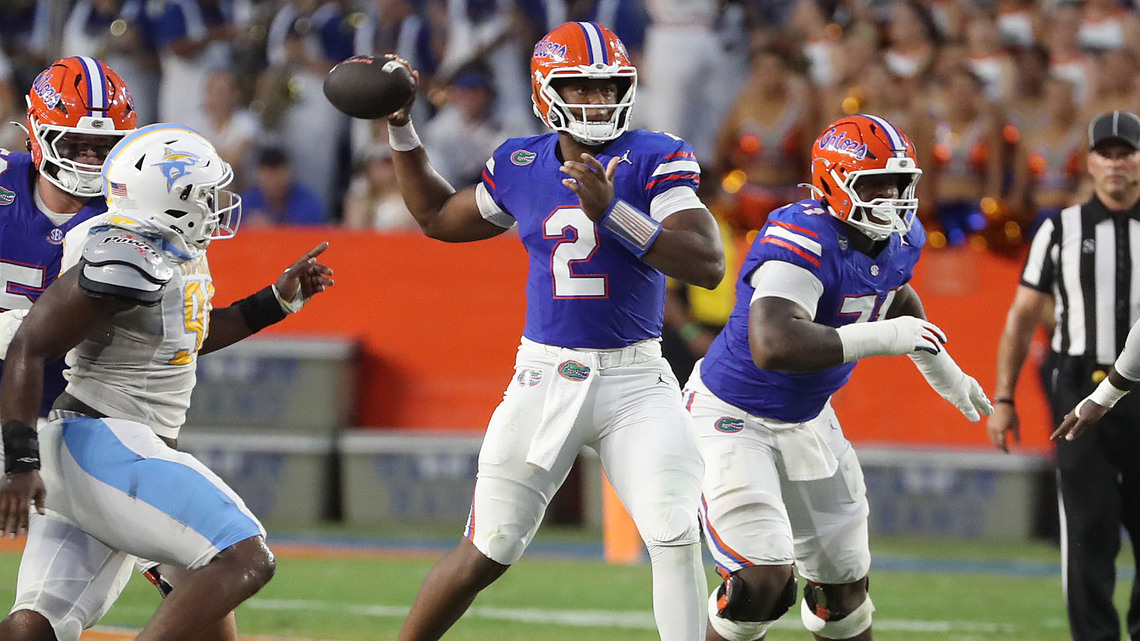 Gators use rout of LIU to give valuable playing time to young players