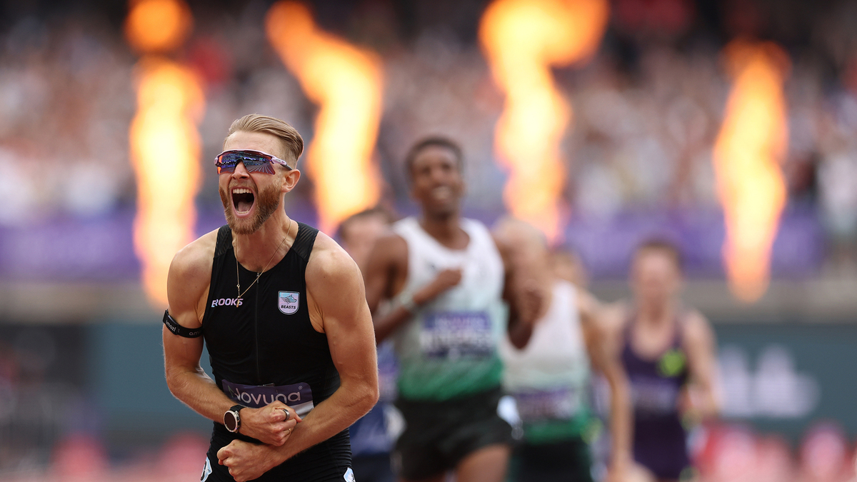 Britain's Josh Kerr breaks 27-year-old mile record