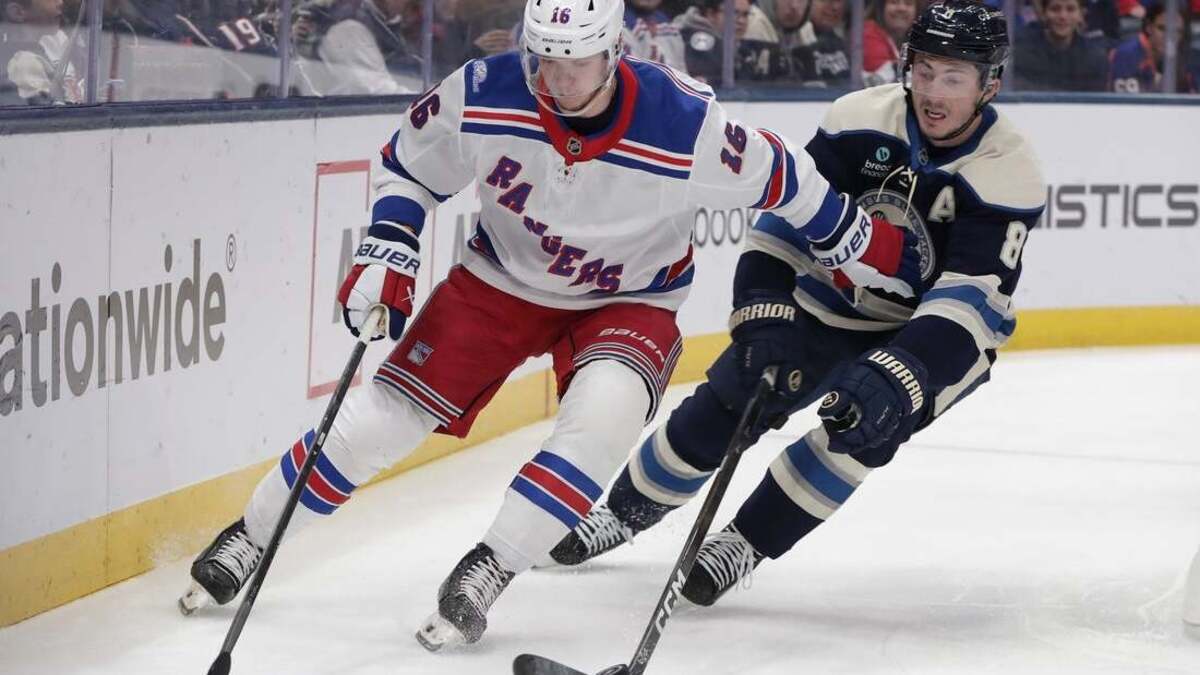 Kent Johnson tallies in OT as Blue Jackets blank Rangers | Modesto Bee