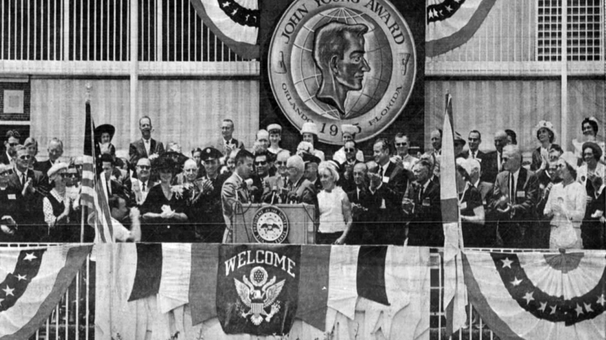 Orlando Sentinel 150: Monday Memory of Astronaut John Young's Orlando homecoming