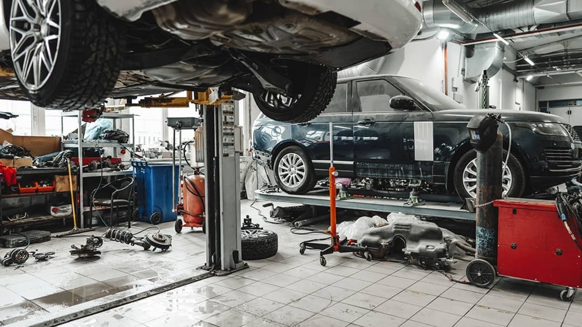 States with the most auto repair shops per capita 