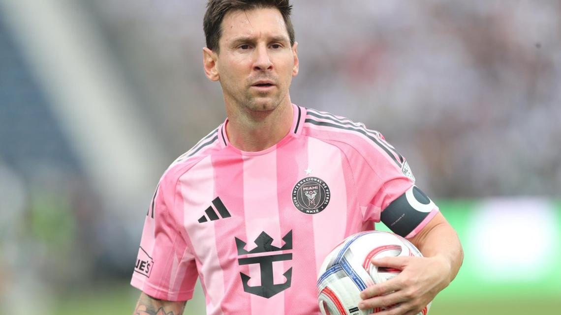 Watch: Lionel Messi scores Inter Miami's first goal at Nu Stadium in draw with Austin FC 