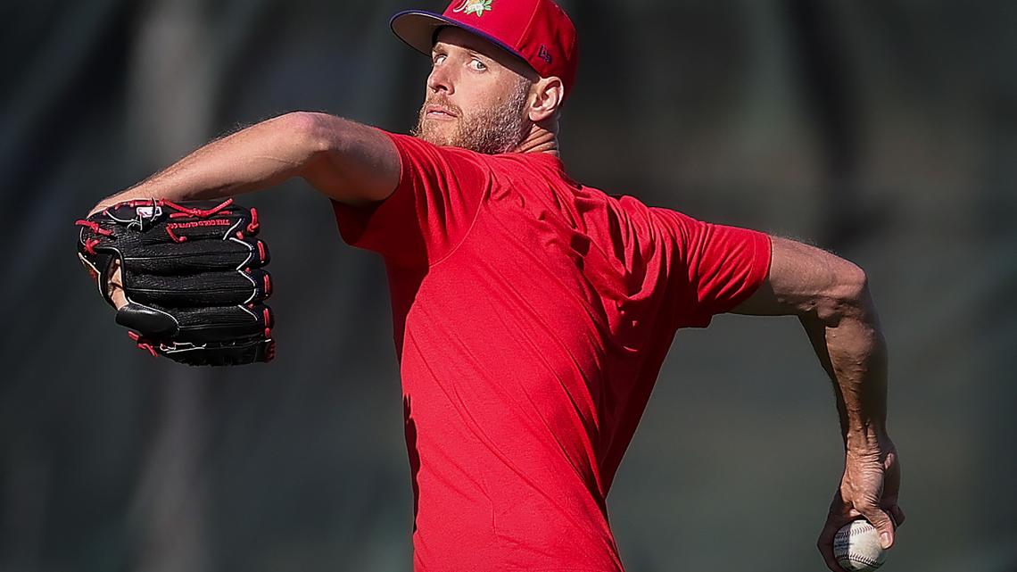 Phillies ace Zack Wheeler felt ‘more in sync' while throwing his first live batting practice 