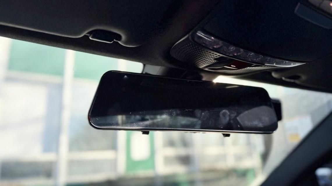This $199 Gadget Turns Your Rearview Mirror Into a Dash Cam and Backup Camera 