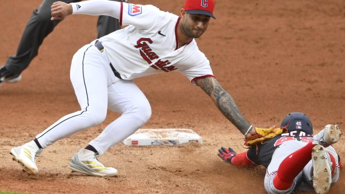 Nats jump out to early 4-run lead, take down Guardians 