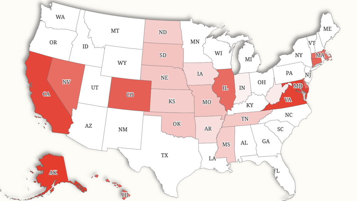Map Shows Where Retirement Savings Stretch Furthest in America 