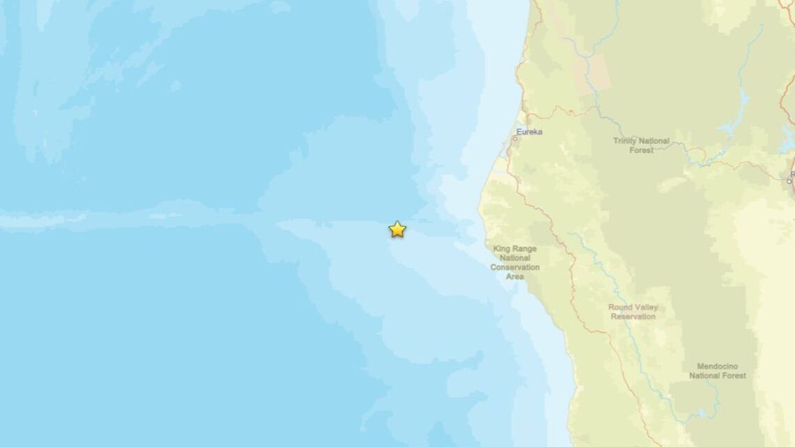2.2 magnitude earthquake recorded close to Petrolia, CA on Sept. 13 