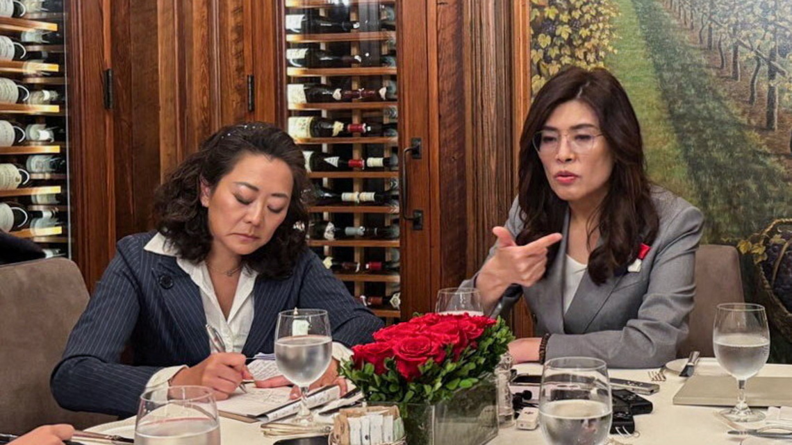 Taiwan opposition leader seeks to ease US concerns over China stance 
