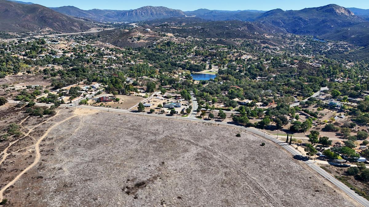 The proposed Alpine Community Park, a 26-acre development on a 98-acre parcel along South Grade Road is seen on Oct. 29, 2025, in Alpine, California. (K.C. Alfred/The San Diego Union-Tribune/TNS)