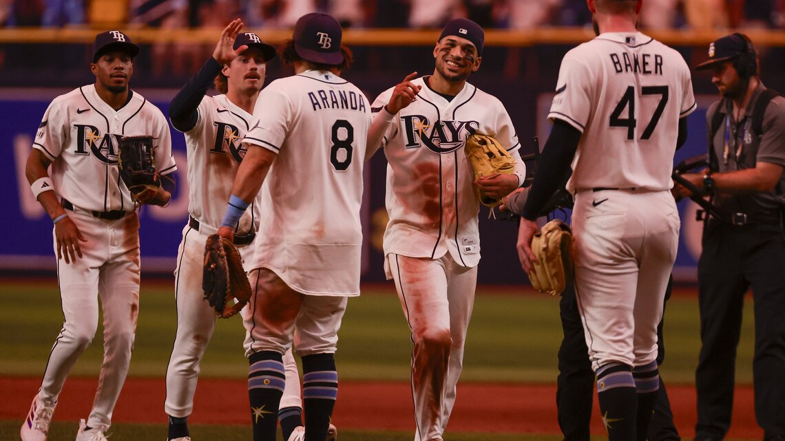 Being close, ‘playing for each other’ help Rays find success