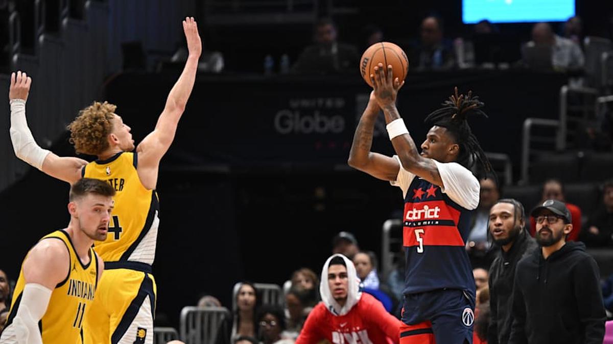  The Wizards and Pacers finished with the two worst records in the NBA and are tied with the Nets for a 14% chance to win the top pick in this year's NBA draft lottery-a system that will change after this season. | Rafael Suanes-Imagn Images 
