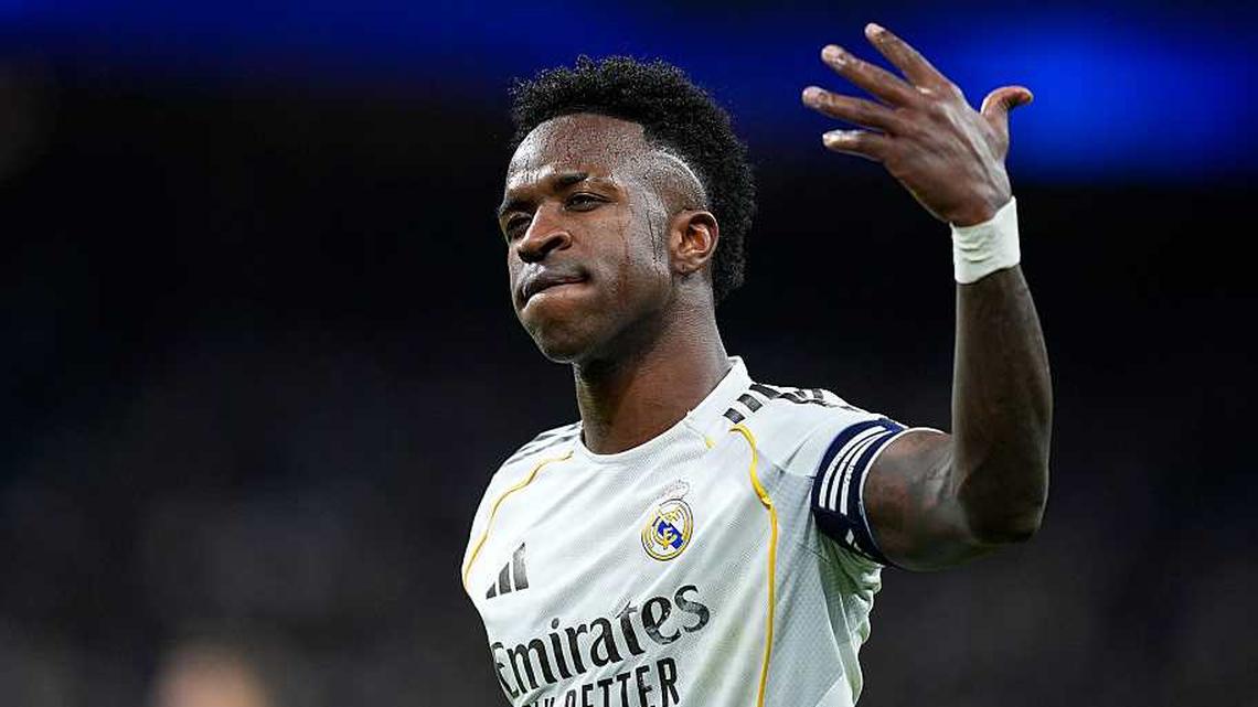 Vinicius Junior will hope to lead Real Madrid to victory in hostile territory. | Oscar J. Barroso/Europa Press/Getty Images 