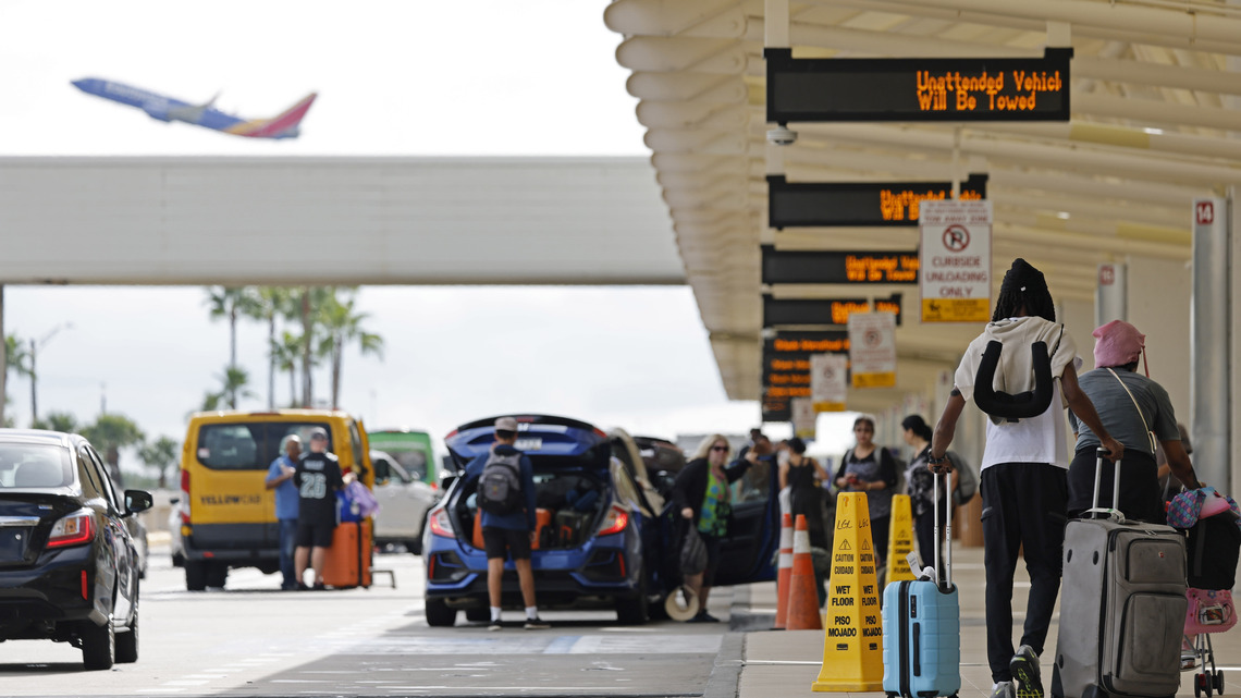Travelers pack Orlando International Airport over Labor Day weekend