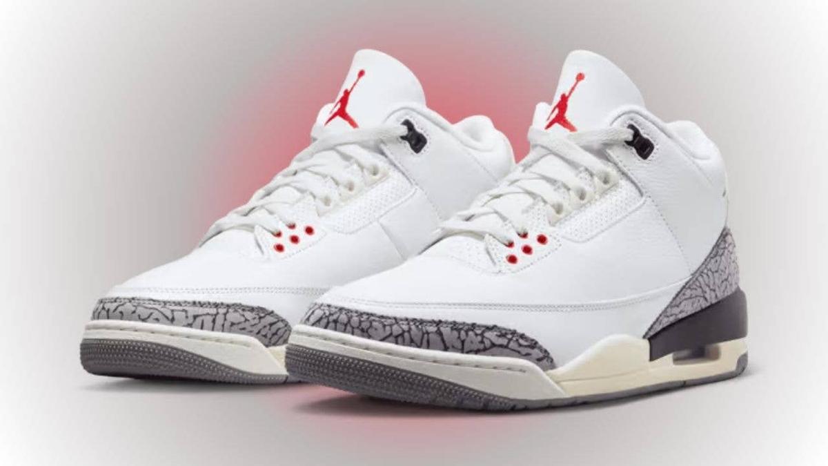  Air Jordan 3 white cement Nike h/t Raba Kali