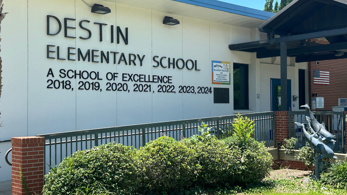 Destin Elementary has been a 'school of excellence' for a number of years. The elementary school is adding a third through fifth grade wing as well as new office space and more for the 2026-2027 year.