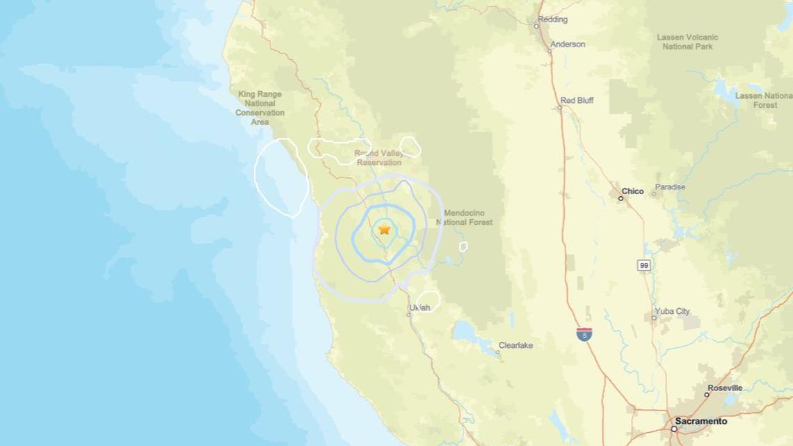 Update: March 25 - 3.5 magnitude earthquake recorded near Brooktrails, CA 