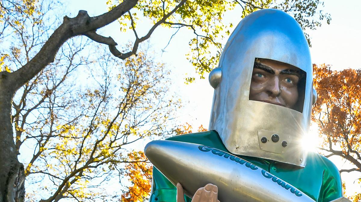 The Gemini Giant is a "muffler man" who stands along Route 66 in Wilmington, Ill. (Christopher Reynolds/Los Angeles Times/TNS)