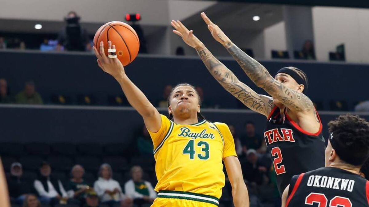  Baylor guard Cameron Carr was the best prospect to suit up at the NBA draft combine. | Chris Jones-Imagn Images 