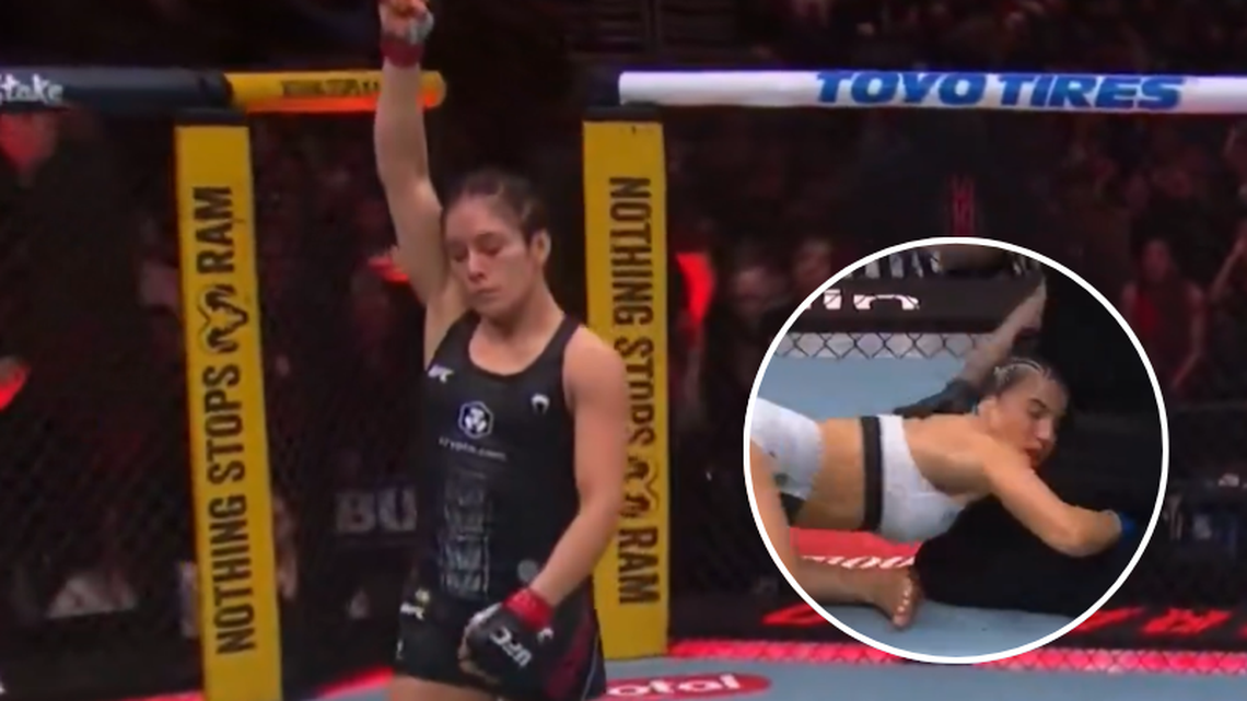 VIDEO Brutal KO de la mexicana Alexa Grasso en la UFC 