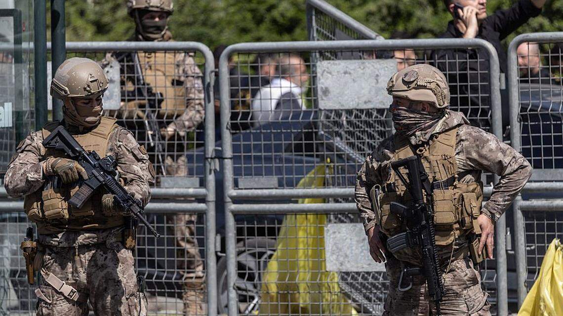 Gunman killed near Israel's ex-consulate in Istanbul, officials say