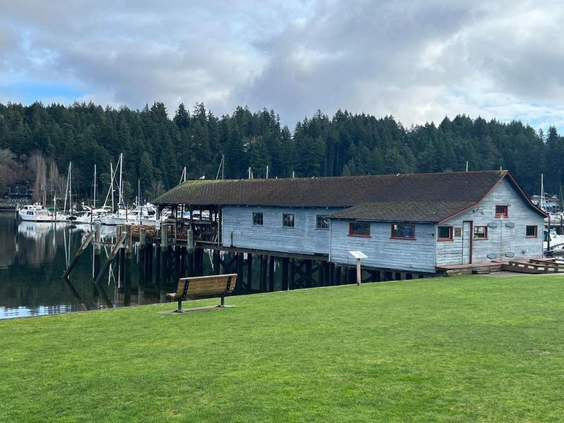  Skansie Brothers Park and a historic Netshed in downtown Gig Harbor. Photo credit: Peggy Cleveland 