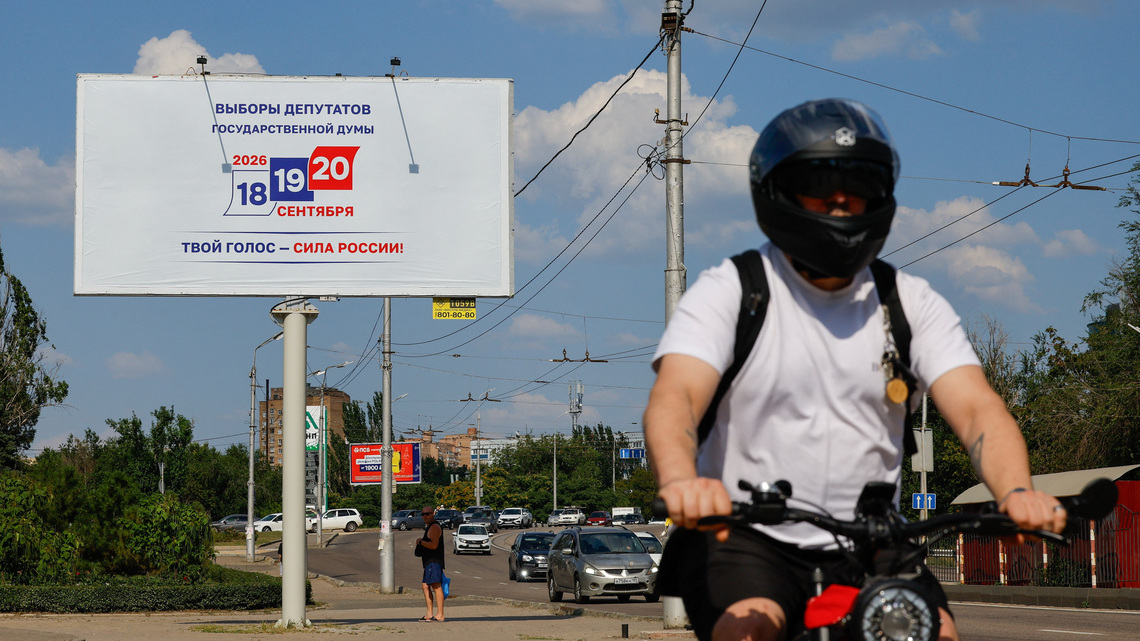 Ukraine says Russian elections in occupied areas are illegal 