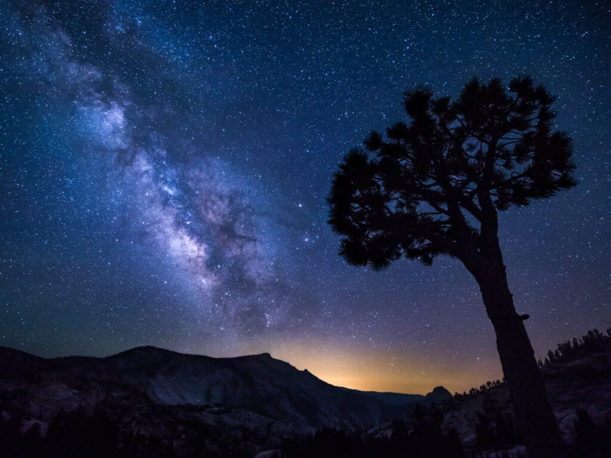  It’s possible to see the Milky Way over Yosemite. Photo credit: Steve Montalto/HighMountain Images 