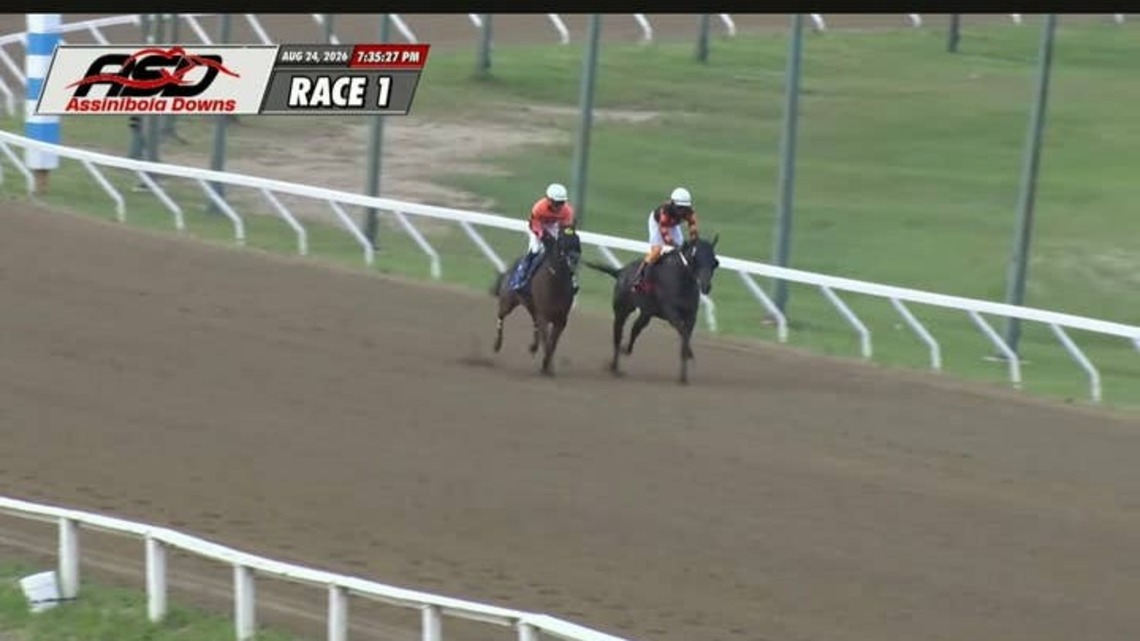 WATCH: Two-Horse Race Turns Into 84-Length Trouncing At Assiniboia Downs 