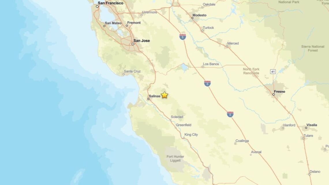 Update: Earthquake of 2.2 magnitude recorded close to Ridgemark, CA on Aug. 22 