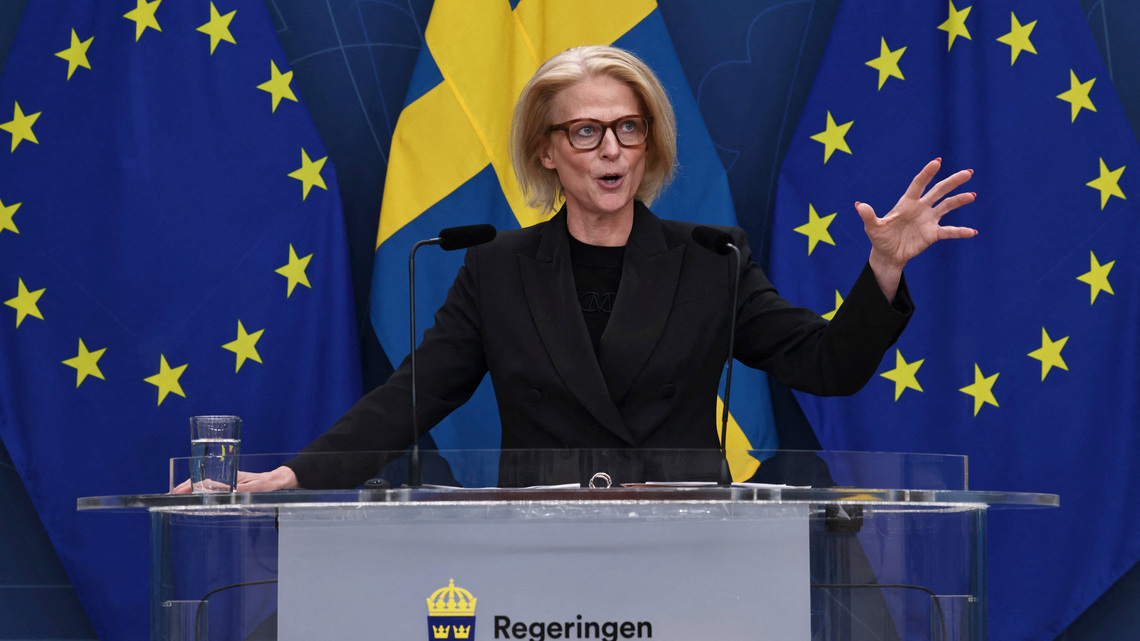Swedish government raises GDP forecast ahead of September election