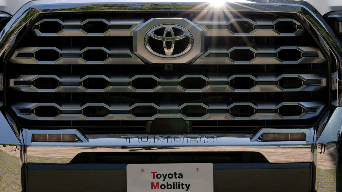 Toyota sales, production fall on sharp declines in China, Middle East 