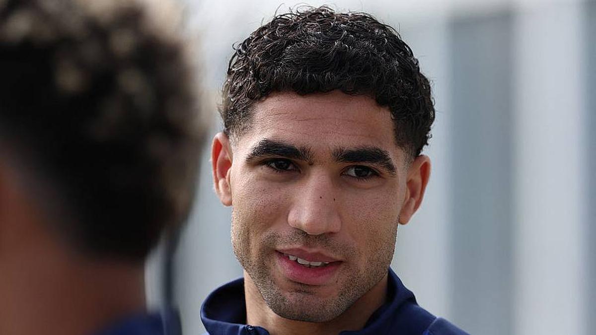  Hakimi has recovered from a hamstring injury. | FRANCK FIFE/AFP/Getty Images 