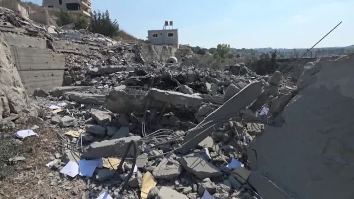 Lebanon says Israeli strikes in south of the country kill at least 11