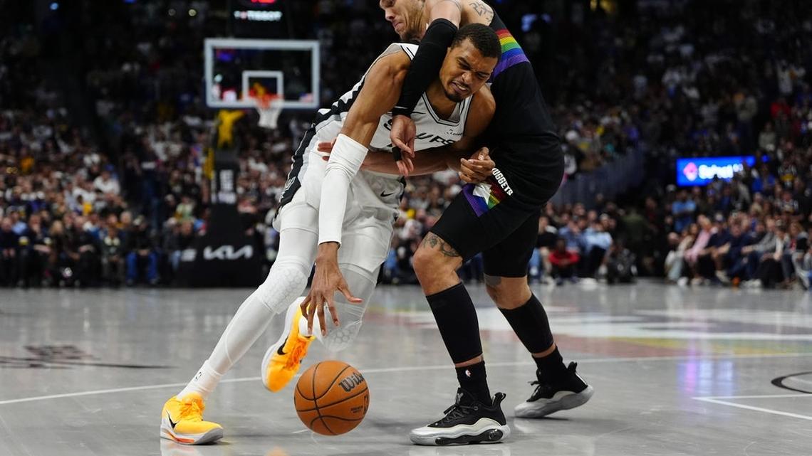 NBA roundup: Nuggets snap Spurs' 11-game win streak in overtime