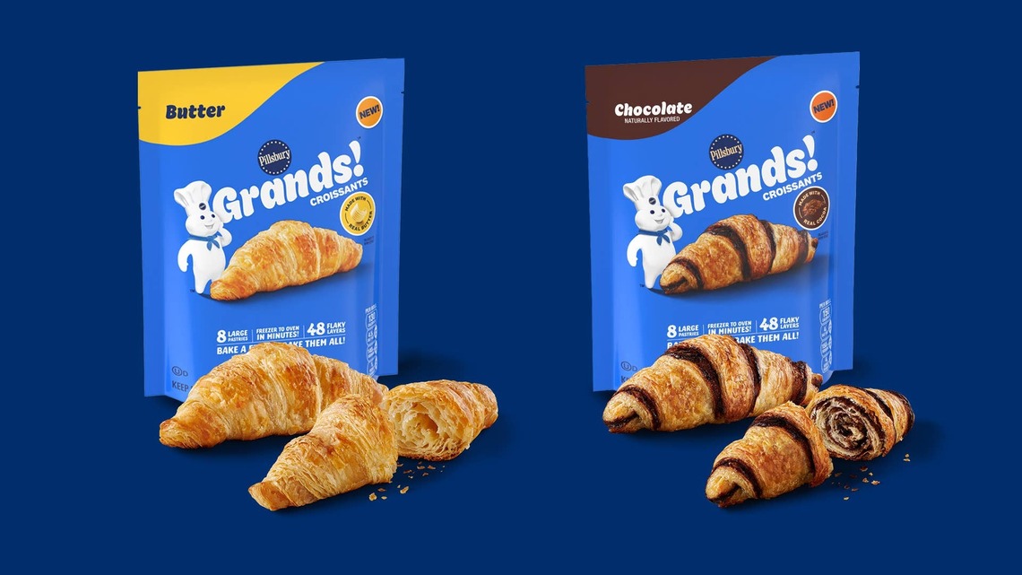 Pillsbury Debuts Oven-Ready Butter and Chocolate Croissants 