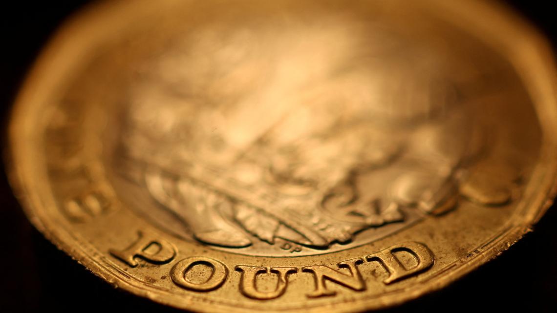Sterling steady but weak business activity data weighs 