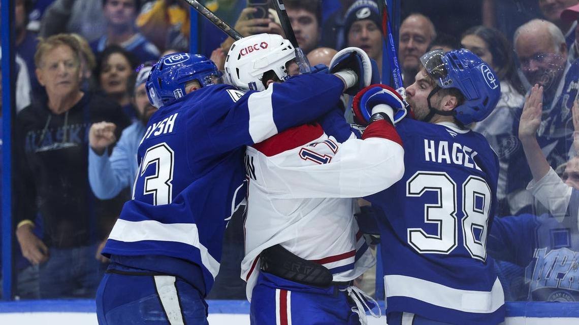 Canadiens, Lightning head into critical third game of OT-laden series