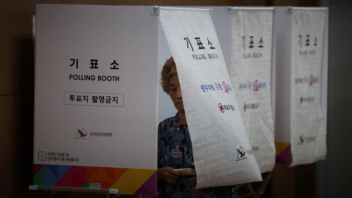 South Korea ruling party set for local election gains, exit poll shows 