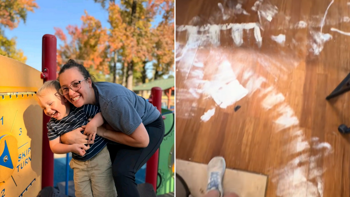 Mom Painting Room Turns Back on Toddler for 4 Minutes, Returns to ‘Chaos' 